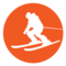 pictogramme ski alpin
